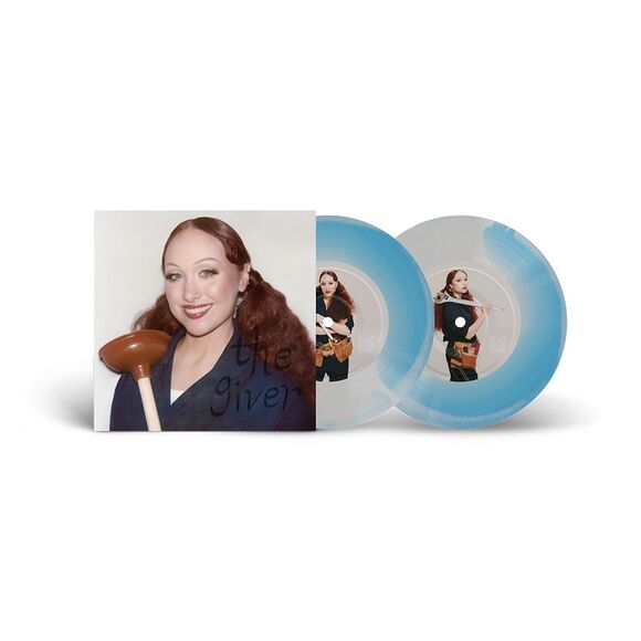 Chappell Roan The Giver 7” Vinyl White & Blue Swirl Plumber Edition New Sealed - Picture 1 of 3